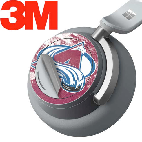 NHL Colorado Avalanche Frozen Surface Headphones Skin